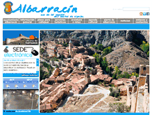Tablet Screenshot of albarracin.es