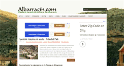 Desktop Screenshot of albarracin.com